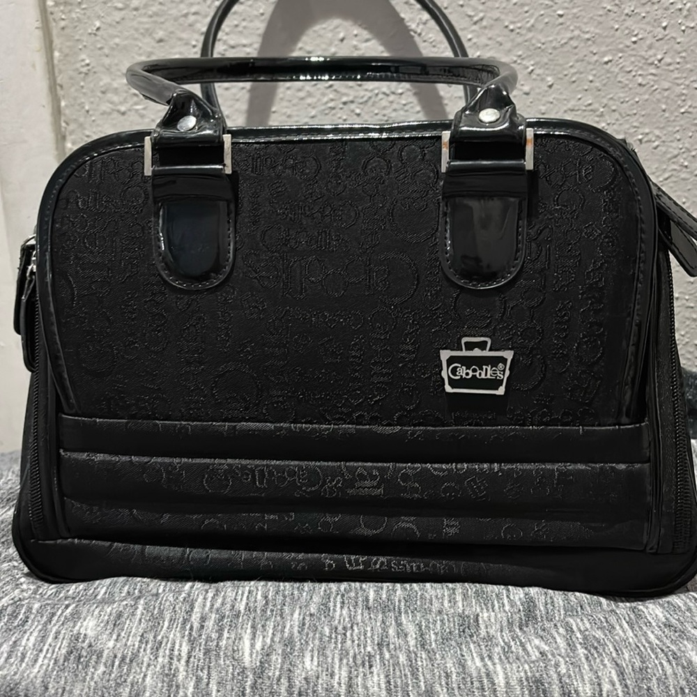 Caboodles Black Makeup Cosmetics & Travel Case Bag